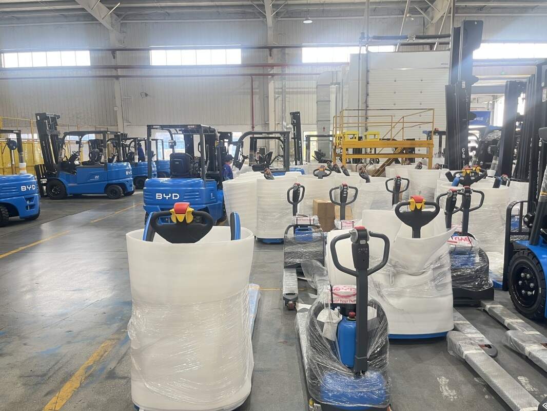 Вилочные погрузчики BYD для складирования и погрузки продуктов питания и напитков: адаптироваться к потребностям чистой холодовой цепи и создать эффективную экологичную логистическую систему(фигура1)