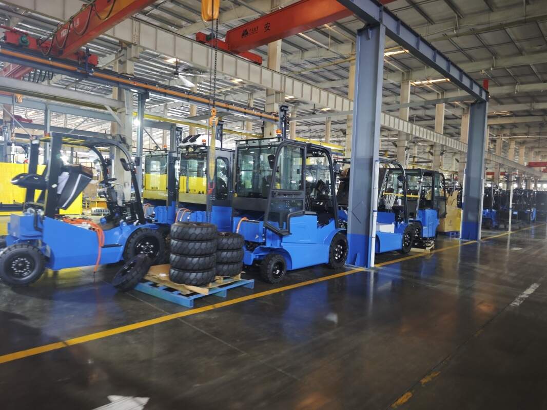 Вилочный погрузчик BYD в пивной промышленности