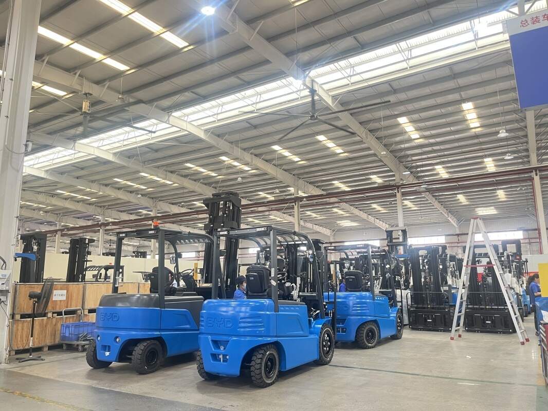 Вилочные погрузчики BYD для складирования и погрузки продукт