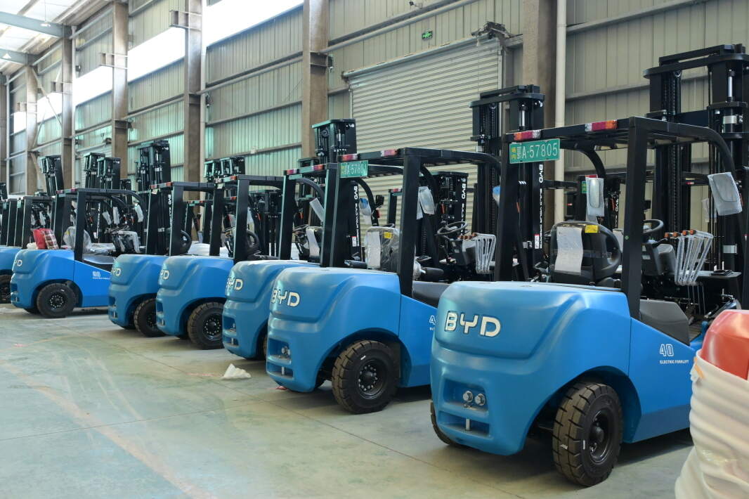 Где купить электропогрузчик BYD в Ульяновске